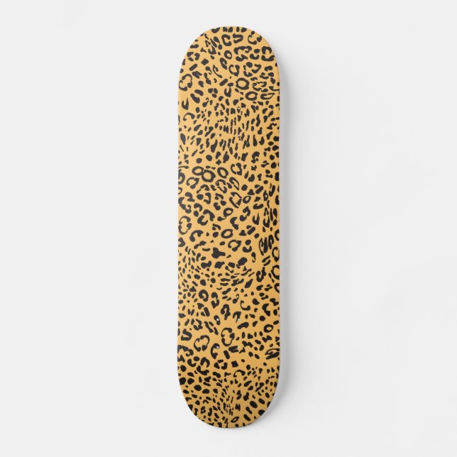 Skateboard Texture léopard (Recto)