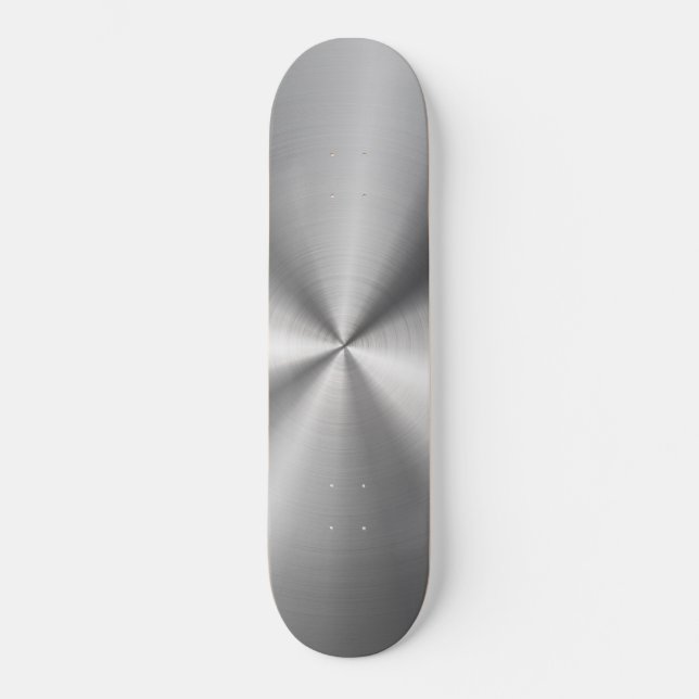 Skateboard Texture radiale métallique personnalisée (Recto)