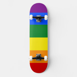 Skateboard The Colors of the rainbow