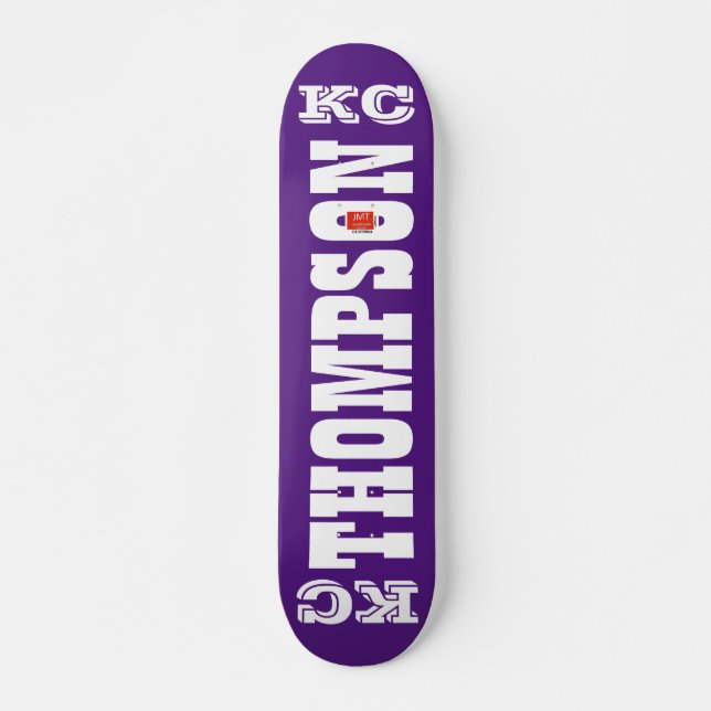 Skateboard THOMPSON KC JMTSkateboard, planche de 7¾" (Devant)