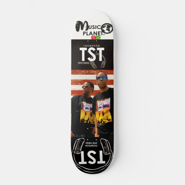Skateboard THOMPSON SPIN TWINS OFFICIEL Patinage (Recto)
