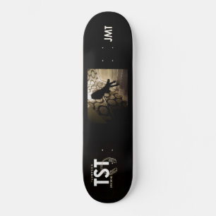 SKATEBOARD THOMPSON SPIN TWINS (VISITE OFFICIELLE DU MARCHAND