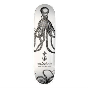 Skateboard Tide's Tentacles   Thème Octopus