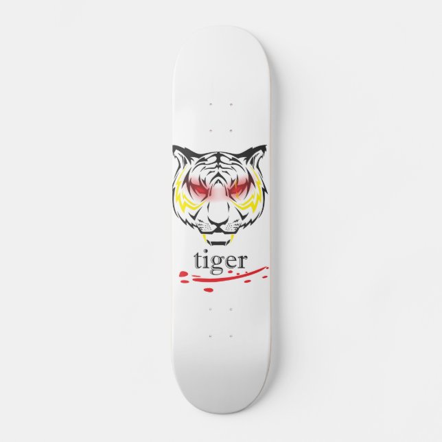 Skateboard tigre de dispersion (Recto)