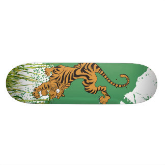 Skateboard Tigre de jungle