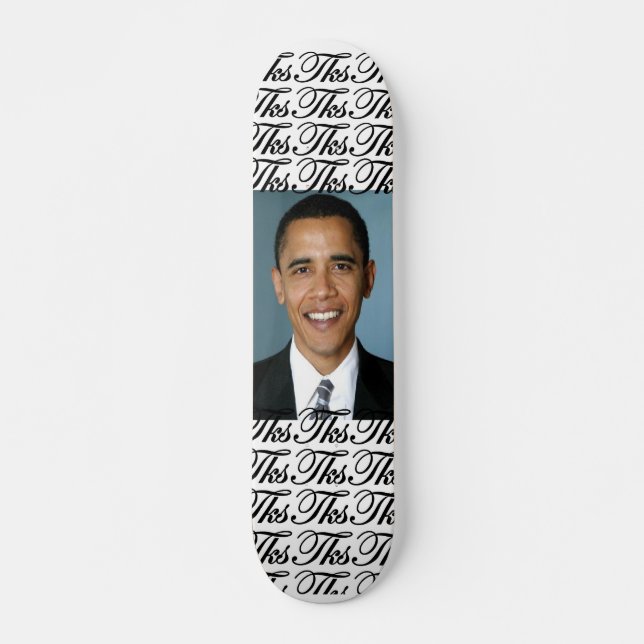 Skateboard Tks - plate-forme 7,75 d'obama (Devant)