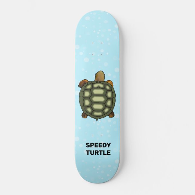 Skateboard Tortoise de Light Blue (Recto)