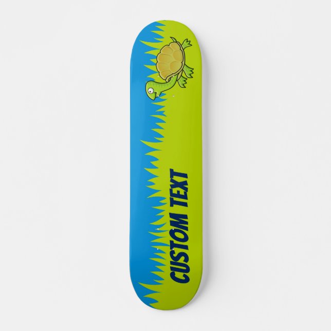 Skateboard Tortue caricaturale (Devant)