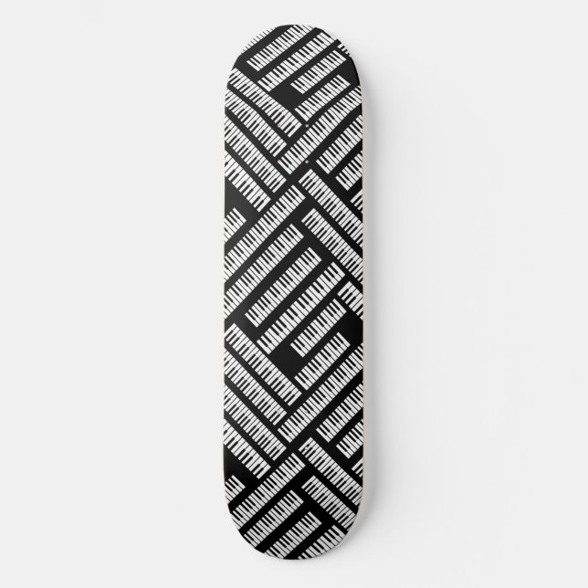 Skateboard Touches de piano (Recto)