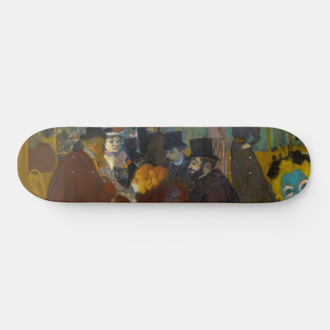 Skateboard Toulouse-Lautrec - Au Rouge (Horz)
