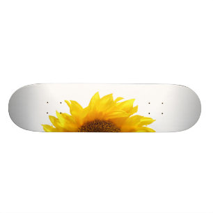 Skateboard tournesol jaune