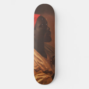 Skateboard Toussaint L'Ouverture by George DeBaptiste (1870)
