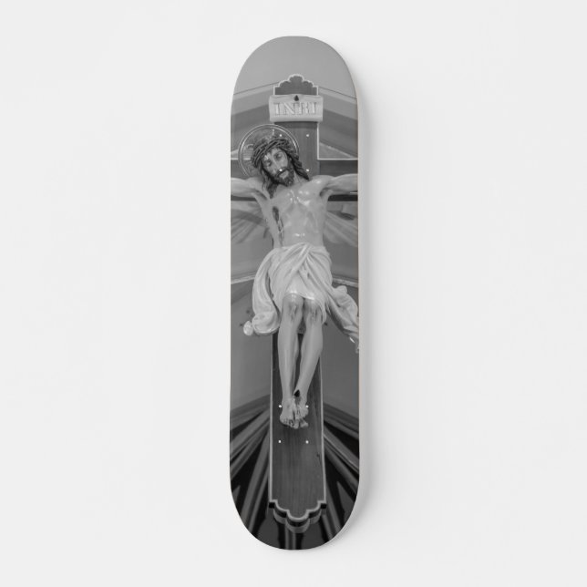 Skateboard Tout pour vous niveaux de gris (Devant)
