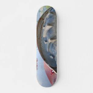 Skateboard tracteur antique