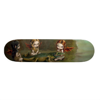 Skateboard Traiter en ami une planche à roulettes féerique