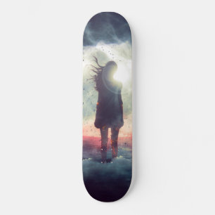 Skateboard - TraumGirl-Silhouette