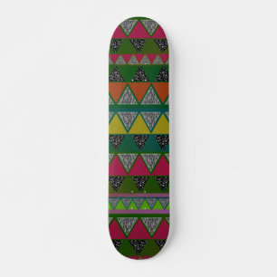 Skateboard Tribal Print Skate