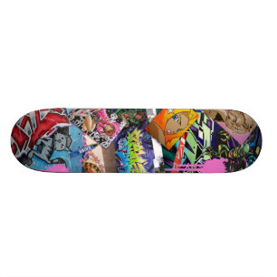 Skateboard triptyque 1 de teazer