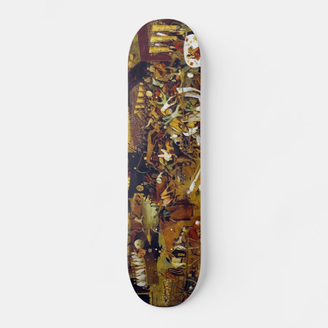 Skateboard Triumph de la mort par Pieter Bruegel l'aîné (Recto)