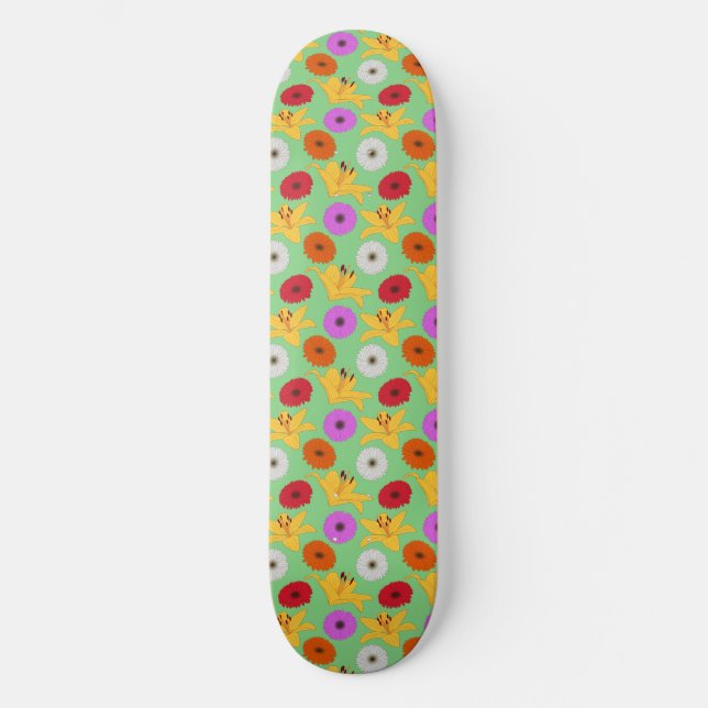 Skateboard Tropical Blossom (Recto)