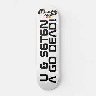Skateboard TST U & SATAN VONT MOURIR Planche à roulettes