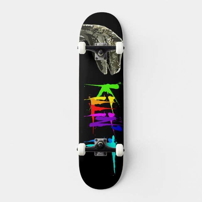 Skateboard tuer (Recto)