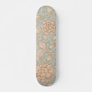 Skateboard Tulipe sauvage de William Morris, design floral