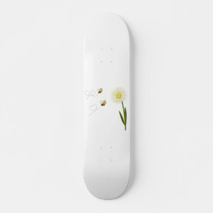 Skateboard Two little and cute bees