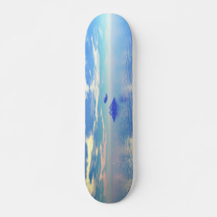 Skateboard UFO Island - Retro