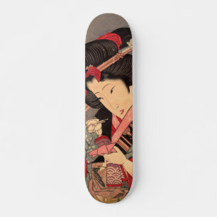 Skateboard ukiyoe japonais