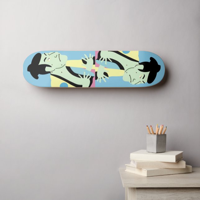 SKATEBOARD UKIYOE - TOSHUSAI SYARAKU (Art mural (Horz))