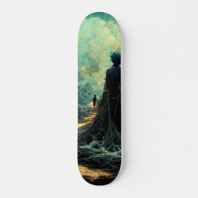 Skateboard Un ami de la terre de rêve CG art (Devant)