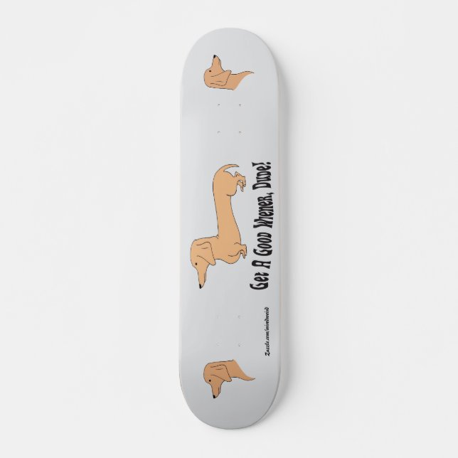 Skateboard Un Bon Wiener, Mec !Patinage (Devant)