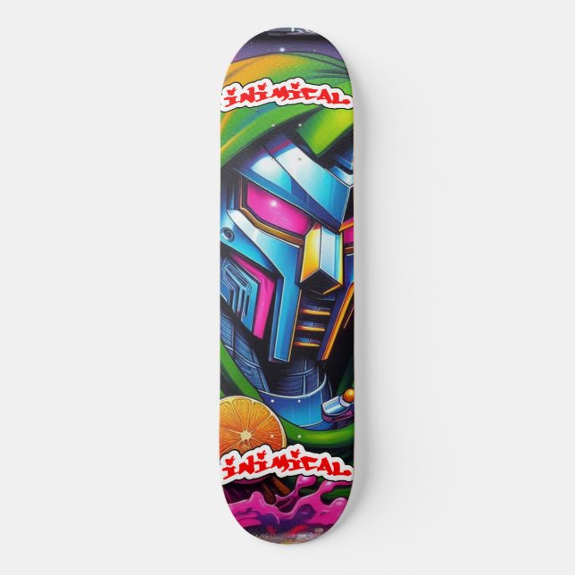 Skateboard Un désastre immatériel (Recto)