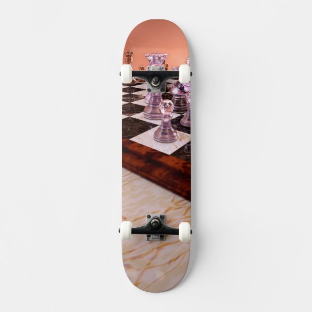 Skateboard Un jeu d'échecs (Recto)