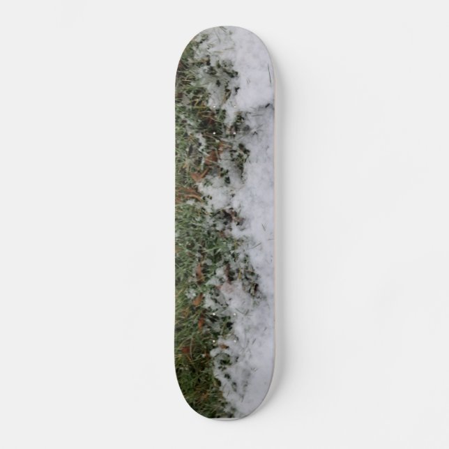 Skateboard Un Peu De Neige (Recto)