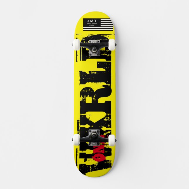 SKATEBOARD UN SKATEBOARDS WXRLD / JMT USA (Recto)