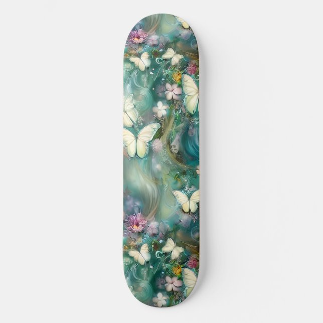 Skateboard Une série mystique de papillons 3 (Recto)