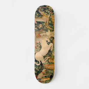 Skateboard Unicorn Tapestries Found Legend Myth Medieval Art 