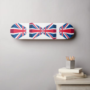 Skateboard Union Jack 3D, drapeau britannique