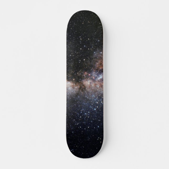 Skateboard Univers de galaxie de nébuleuse de manière (Devant)