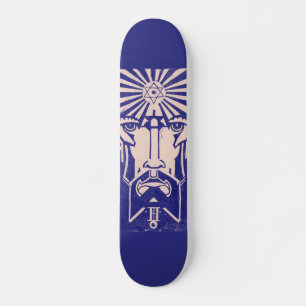 Skateboard Uranus Ciel Dieu Mythologie grecque Bleu