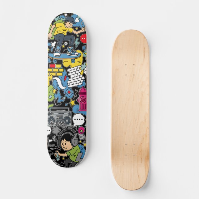 SKATEBOARD URBAIN (Recto)