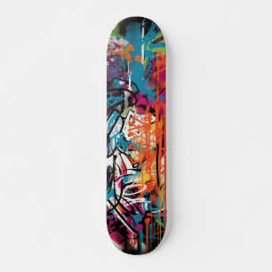 Skateboard Urban Graffiti Street Art Skate