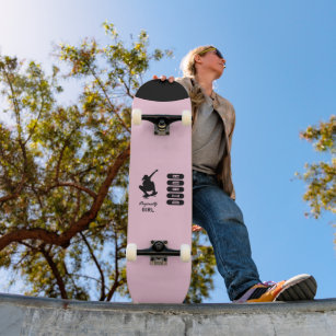 Skateboard "Ursprünglich Girl"