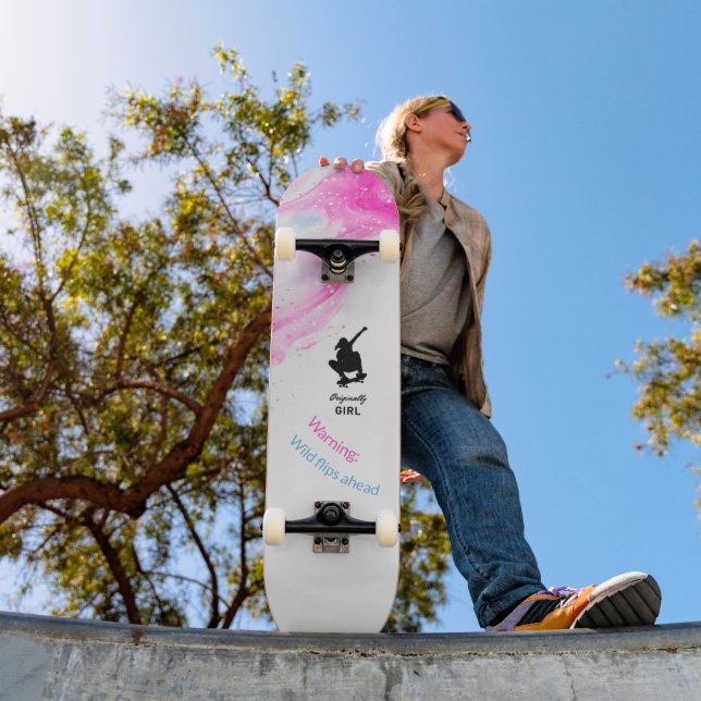 Skateboard "Ursprünglich Girl" - Sondertitel (Außenbereich 1)