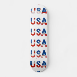 Skateboard USA flag worldcup 