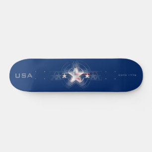 Skateboard USA GEGR. 1776