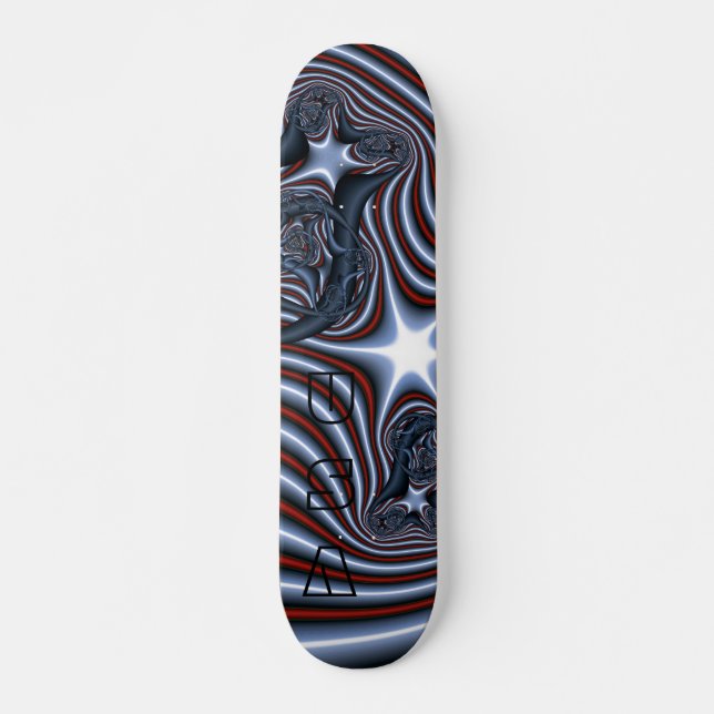 Skateboard USA Stars and Stripes (Devant)