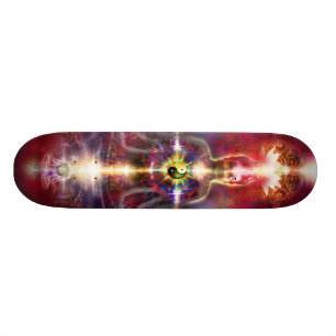Skateboard V074 réveillent des dragons de Bouddha